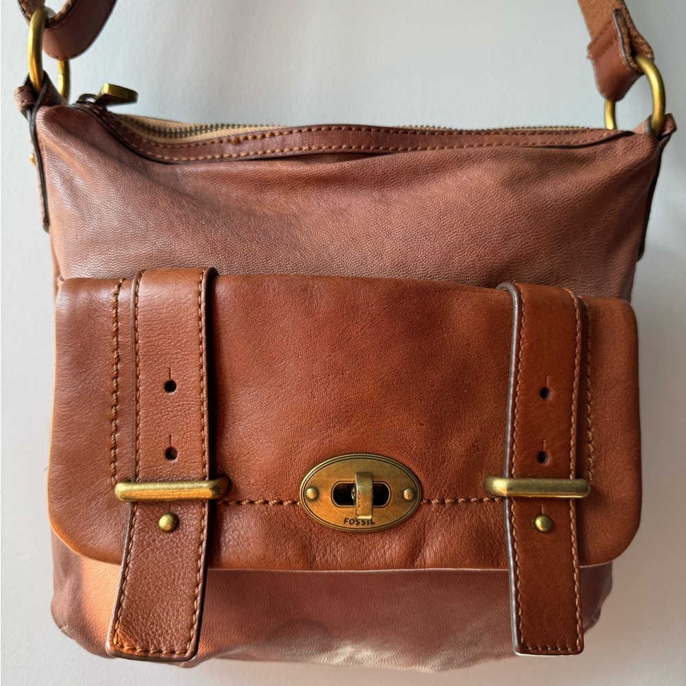FOSSIL LONG LIVE VINTAGE 1954 Leather Crossbody Bag - Picture 6 of 16